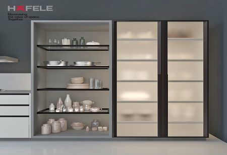 Rail Door Profiles by Hafele